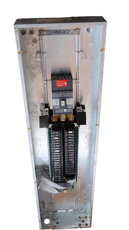 Used General Electric GE ASeries 400A Panelboard Panel AQF3424JBX 208y/120v 3ph 4w 42
