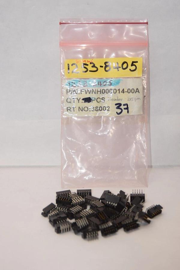 (NEW -Lot 37) 1253-8405 , FWNH000014-00A 2x5 Pin Connector