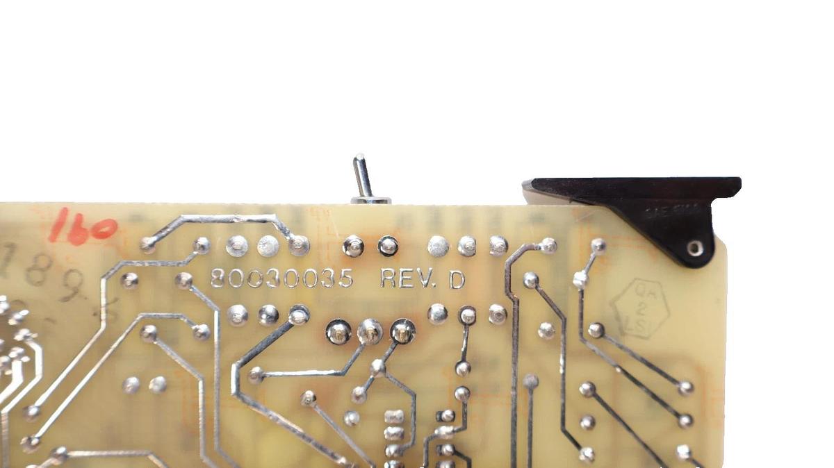 Used Lear Siegler 80030037 Rev D Optical Density Assembly PC Board Assembly