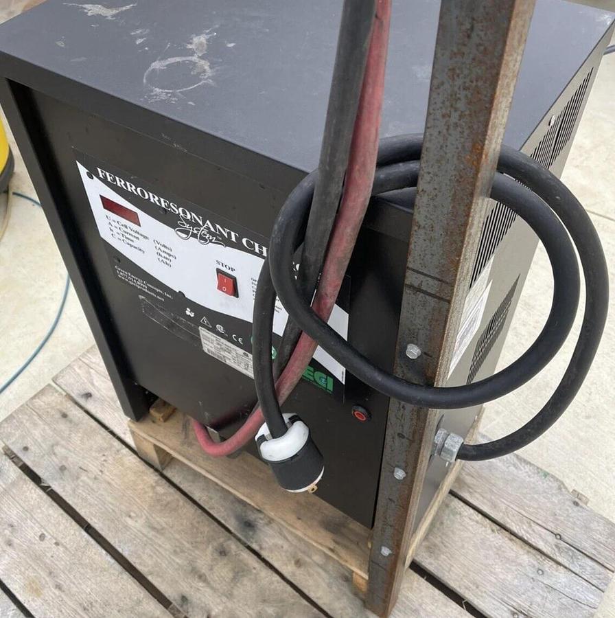 Used Green Energy Concepts 36 Volt Ferroresonant Battery Charger BD18-0800-C3 3ph 480