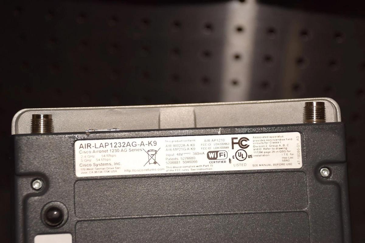 Used Cisco Aironet 1200 AIR-LAP1232AG-A-K9 AIR-LAP1232AG Wireless Access Point