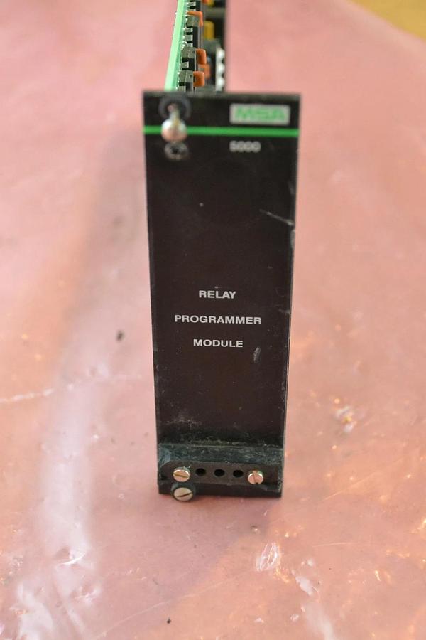Used MSA RELAY PROGRAMMER MODULE BOARD CARD MAS D482536 MSAD482536 REV. 3