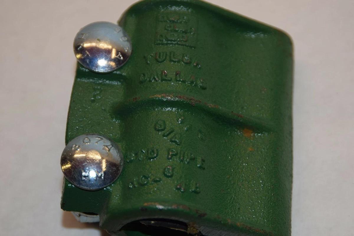 TULSA-DALLAS 3/4" STD PIPE RC 4B 3/4 in Emergency pipe clamp