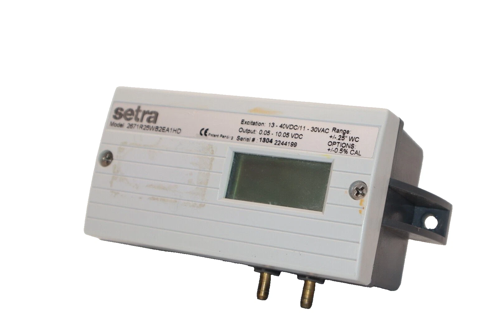 Used SETRA 2671R25WB2EA1HD 0.05-10.05Vdc Pressure Transducer Sensor