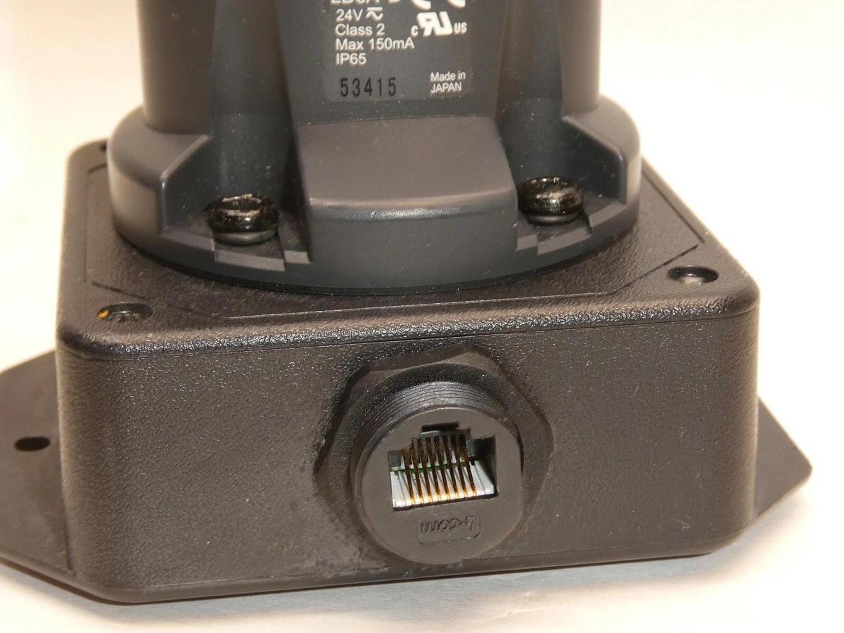 Used IDEC LD6A-D Flashing Signal Stack Light 24v w/ Red, Green, White, Amber, Blue