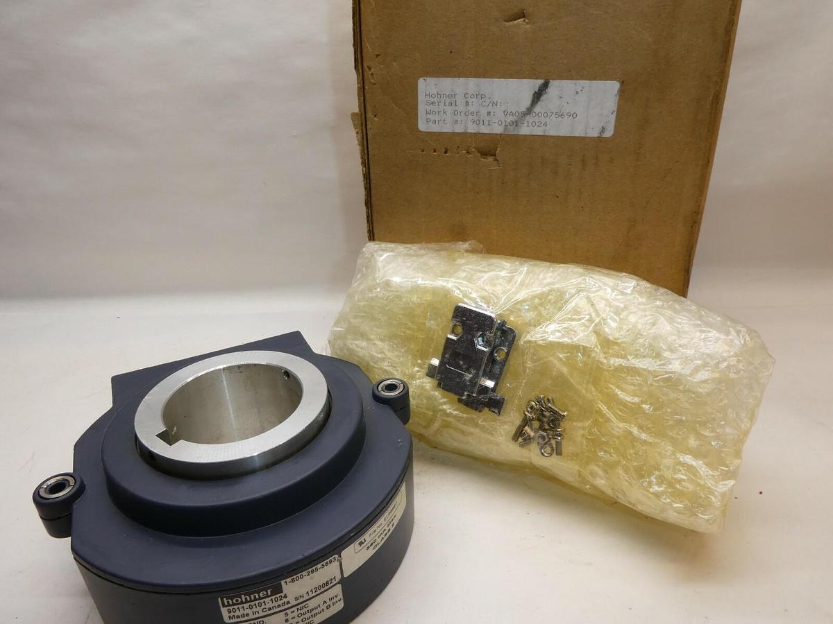 (NEW) HOHNER CORP. 9011-0101-1024 901101011024 2" Shaft Encoder Assembly