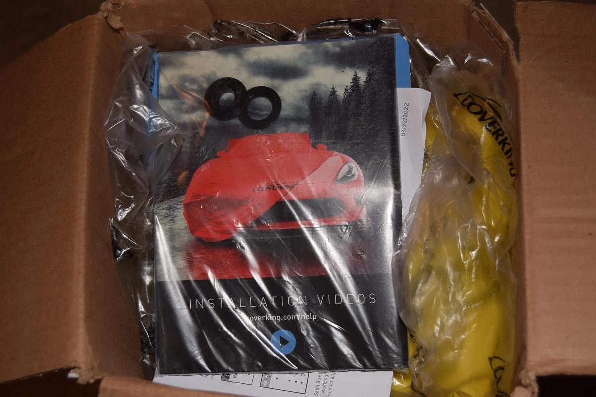 Coverking Custom CVC3SP293CH101-59 Exterior Car Cover Chevrolet Corvette Yellow