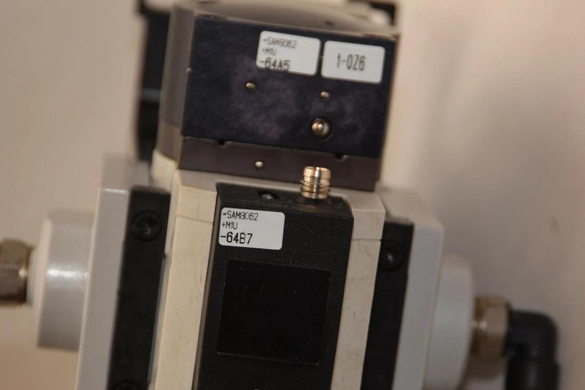 Used FESTO MS6-SV-AGC-E-10V24-SO-AD1-MP3-WPB W/ NECA-S1G9 Soft Start Exhaust Valve