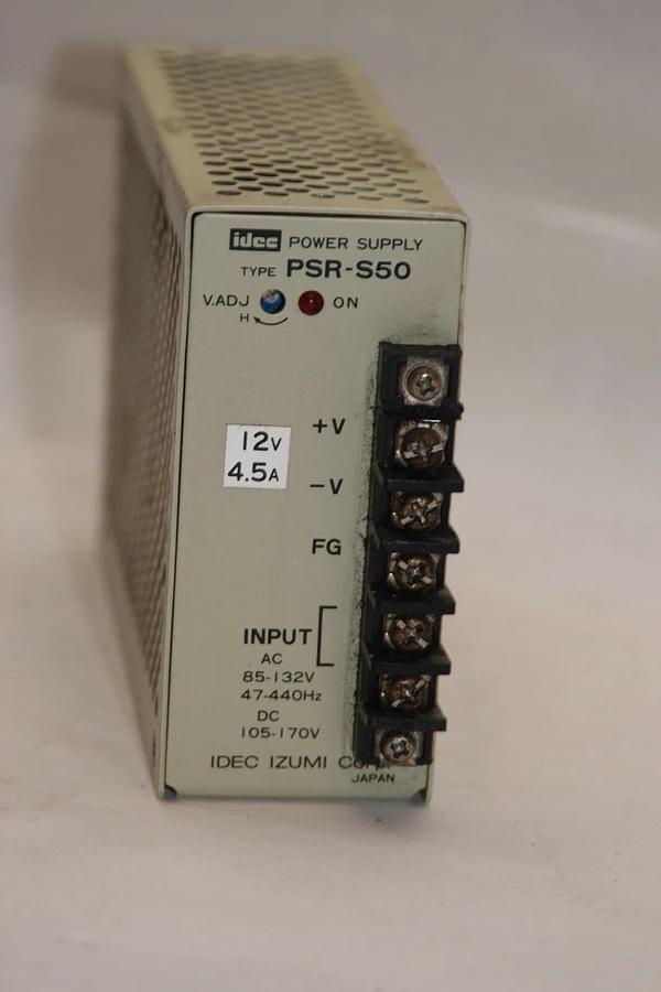 Used IDEC Power Supply PSR-S50 PSRS50 12V 4.5A