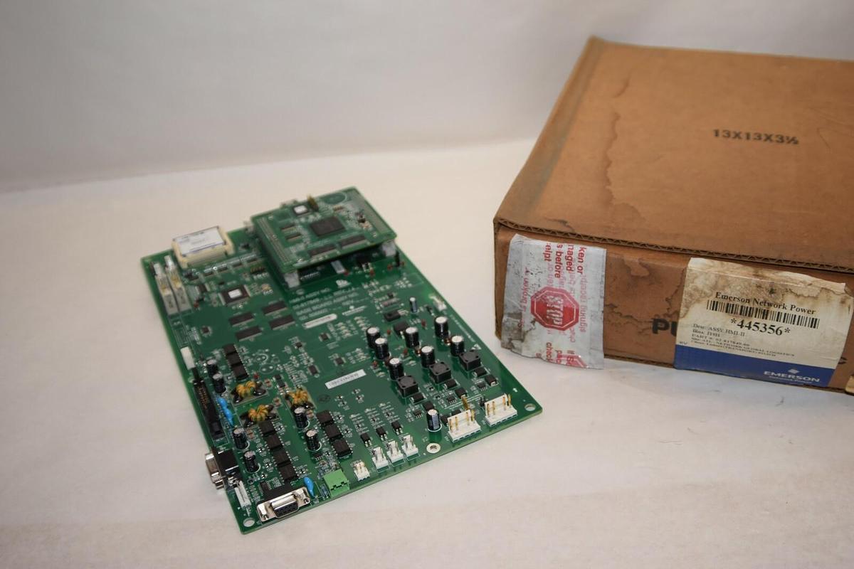 (NEW) EMERSON / LIEBERT 02-817849-00 Rev 17 02-806802-00 Rev 5 HMI-II Assy Board