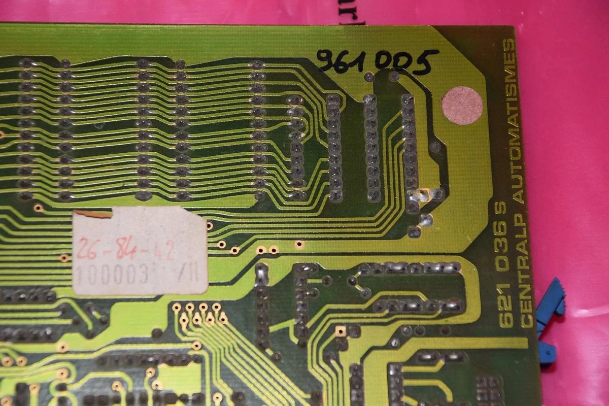 Used CENTRALP AUTOMATISMES A621 036 S A 621 036 S A621036S UC-Z80-T2 CIRCUIT BOARD