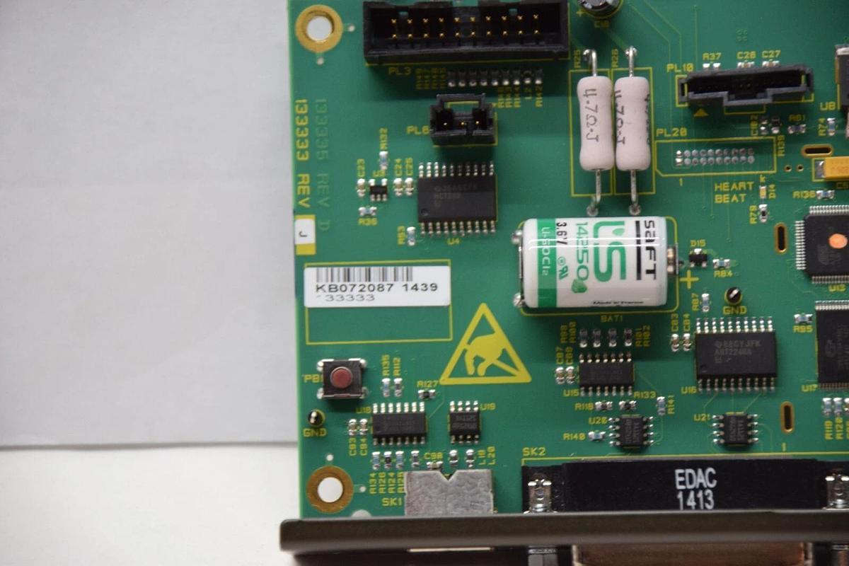 Used SIEMENS 133333 Rev J , 133335 Rev D , KB072087 1439 Interface Board Card