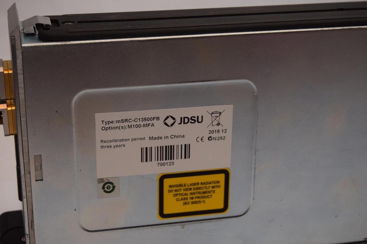 Used JDSU Optical Source Module mSRC-C1 mSRCC1 mSRC-C13500FB M100-MFA for MAP-200