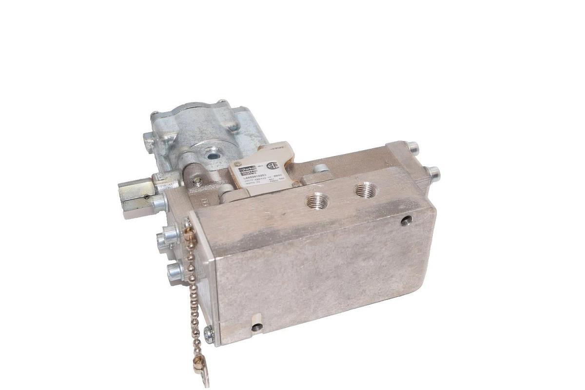 Parker L4452810253 Solenoid Valve With Pilot Model K175803553 & K022097 (New)