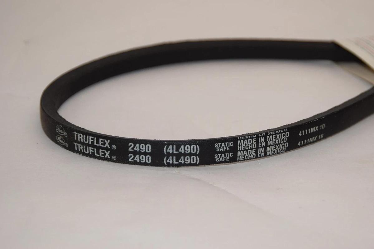 GATES Truflex V-Belt Belt 2490 4L490 1/2" x 49" (New)