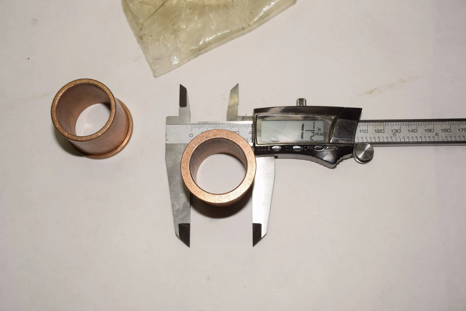 (PK OF 2) SF-4048-24 SF404824 1.25x1.503x1 - 1/2x1-11/16x1/8 BRONZE FLANGE NEW