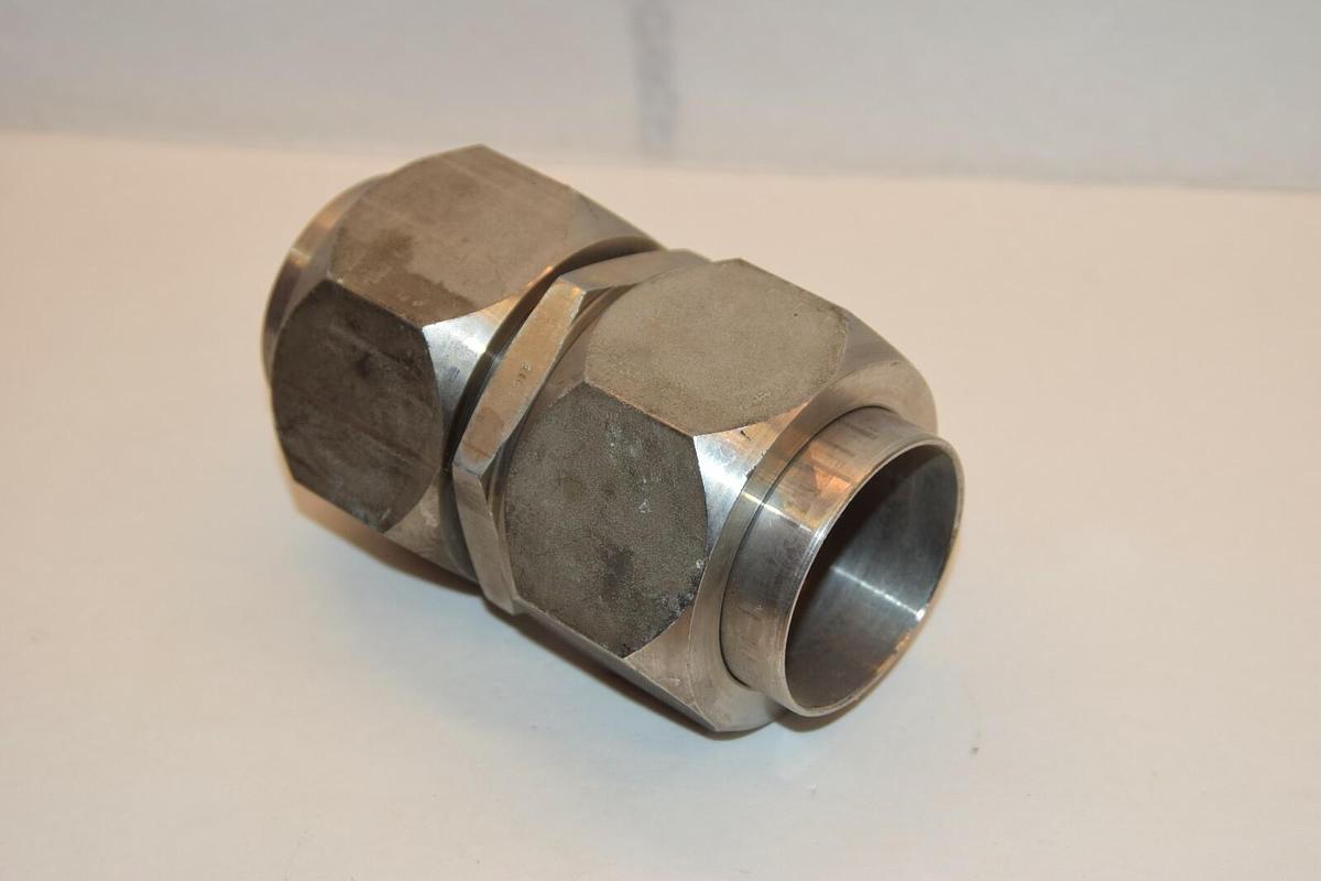 New) PH 319-05577 2" Tube to tube UNION TUBE ADAPTER STAINLESS STEEL Swagelok ?