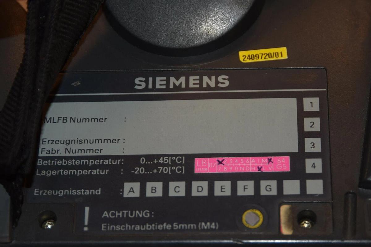 Used Siemens Sirotec ACR-GRT-PHG Handheld Programmer 6FR2490-0AH12 KUKA KRC32