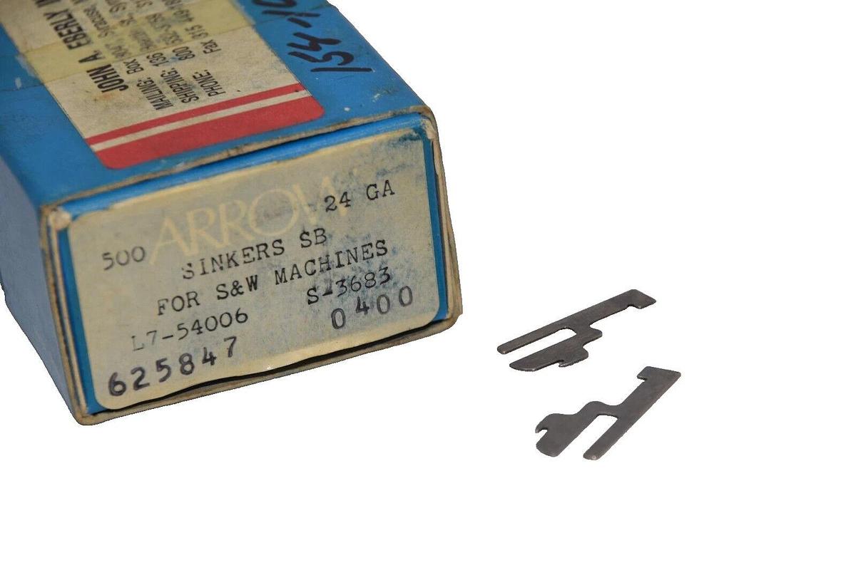 Used (NEW Approx 500) ARROW L7-54006 S-3683 SB Circular Knitting Machine Sinker