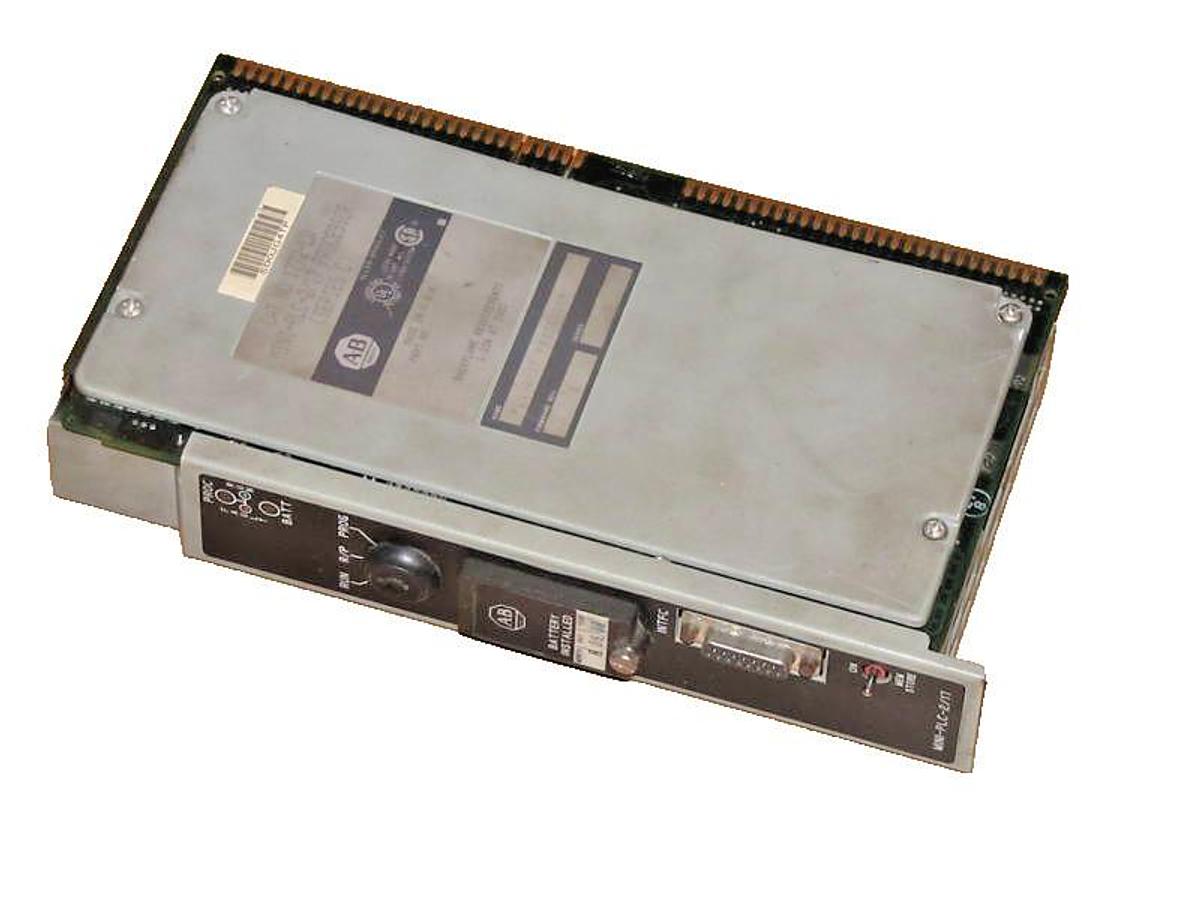 Used AB Allen Bradley 1772-LW PROCESSOR 1772LW ser C MINI-PLC-2/17
