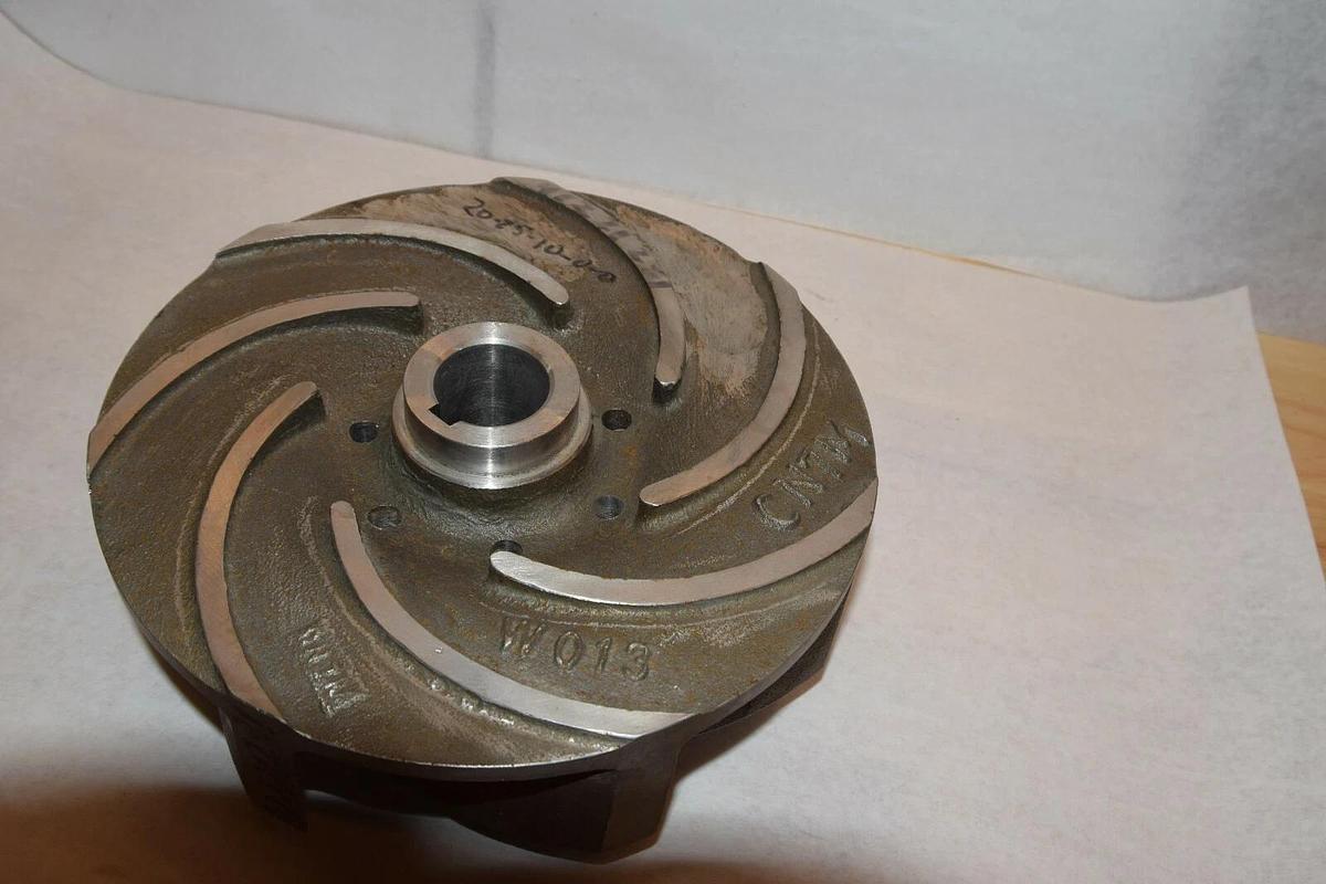Goulds CN7M, 44221281 10" Diameter Impeller - 41221281 20-25-10-0-0 W013 (NEW)