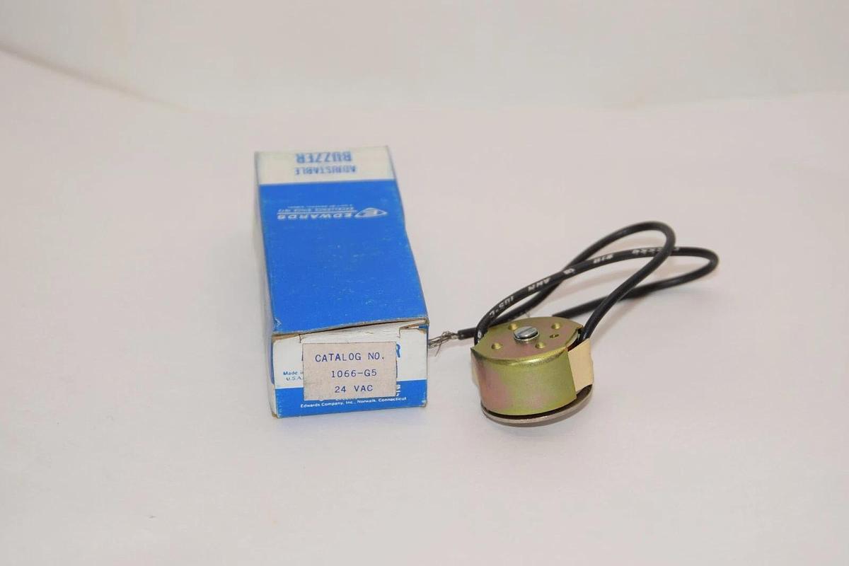 (NEW) EDWARDS 1066-G5 1066G5 24Vac Adjustable Buzzer