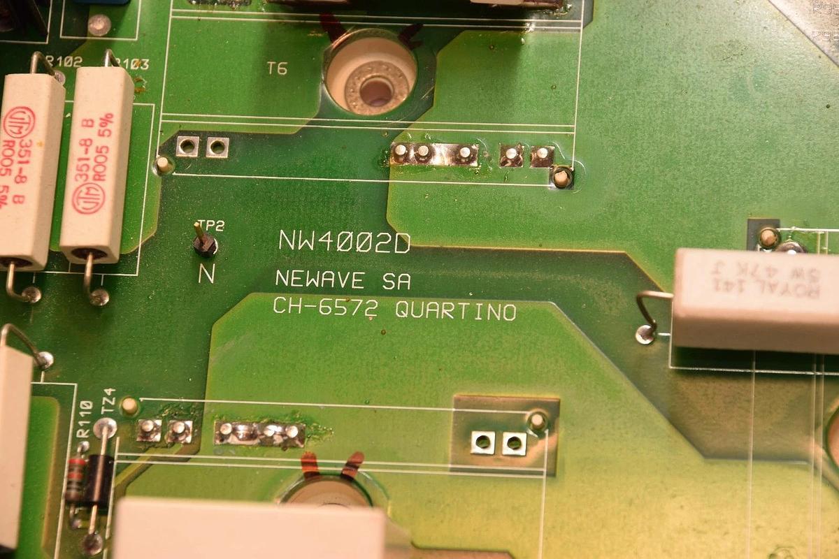 Used NEWAVE SA POWERWARE EXIDE NW4002D NW4002D2  Rom 142/03  CH6572 BOARD CARD