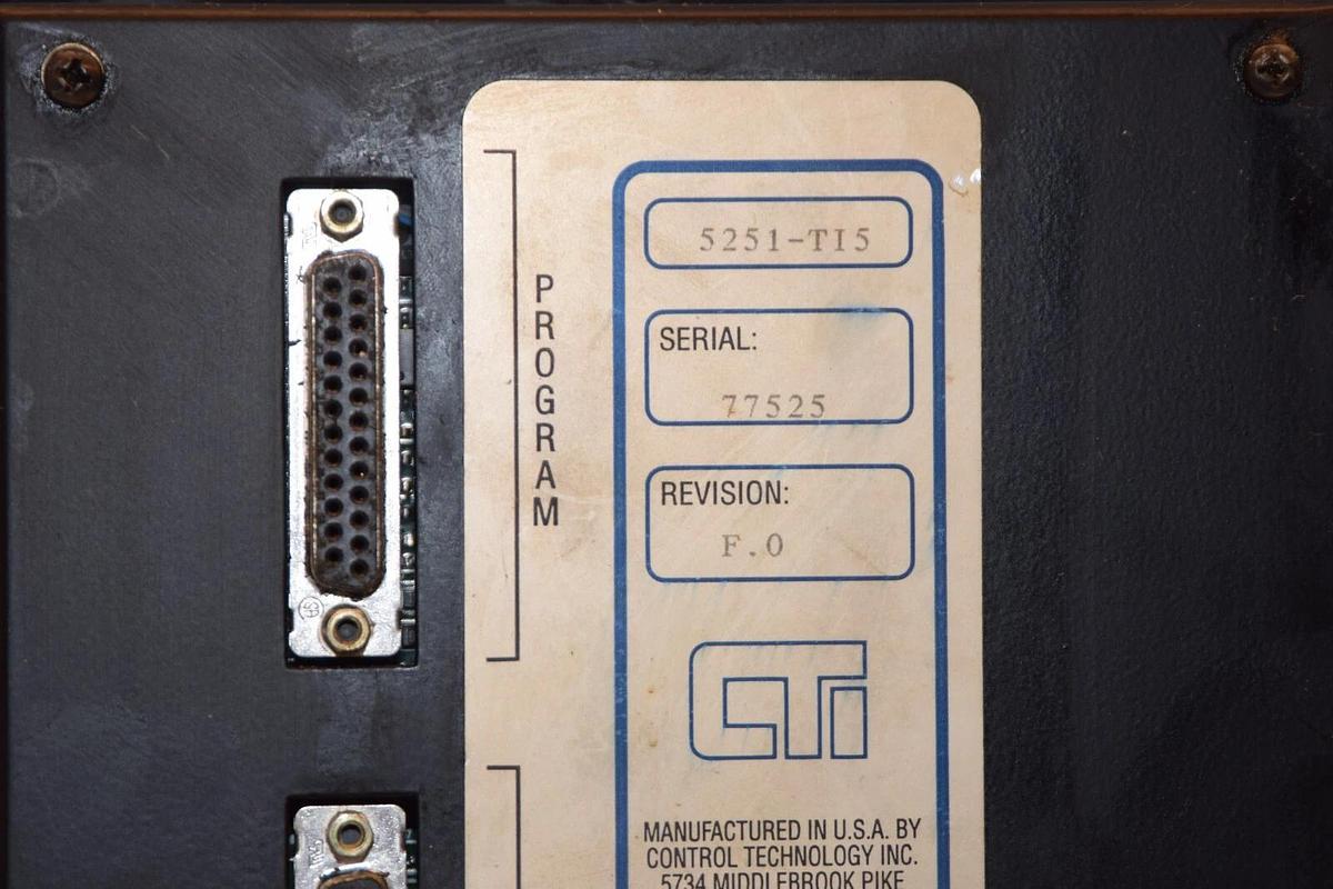 Used CTI 5251 , 5251-TI5 Rev. F.0 Operator Panel Access Module
