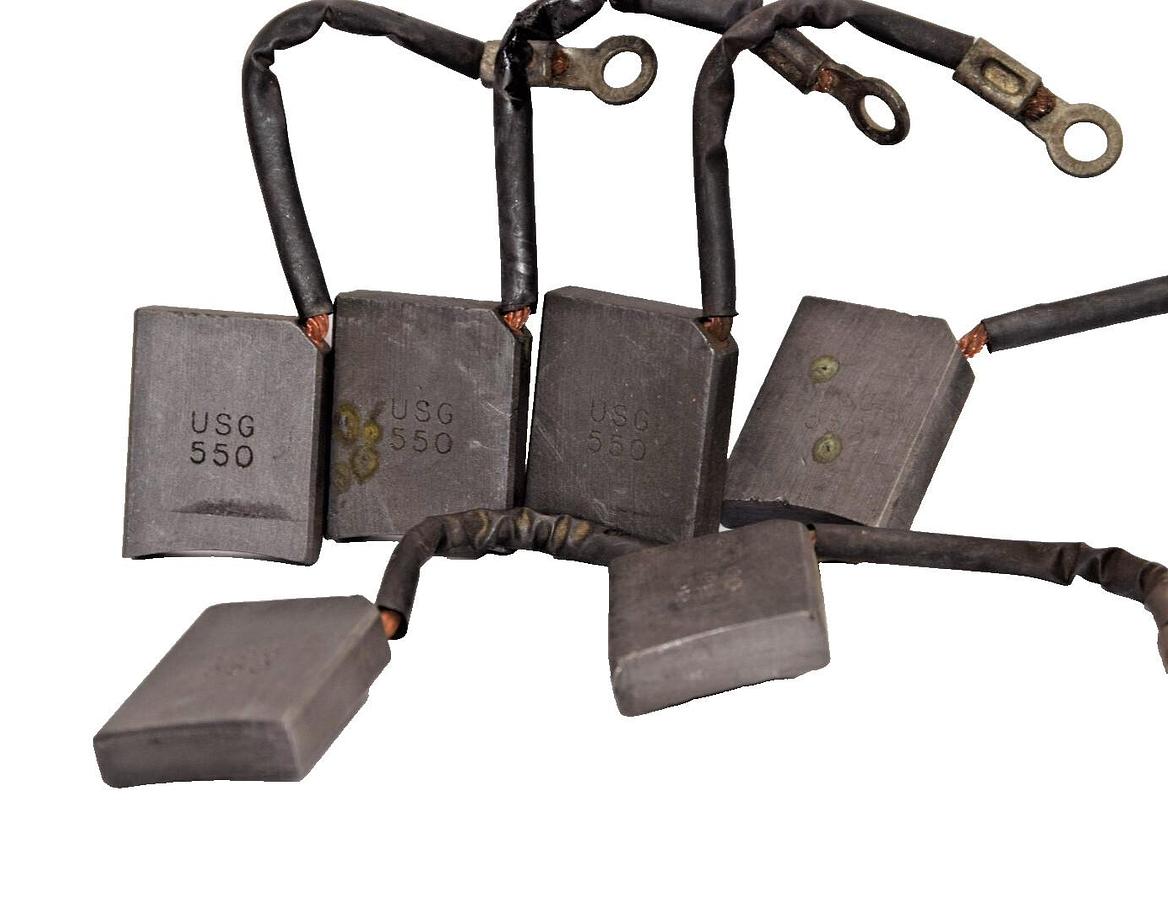 USG Carbon Motor Brush Brushes 550 1-1/4" x 3/8" (NEW - Lot 6)