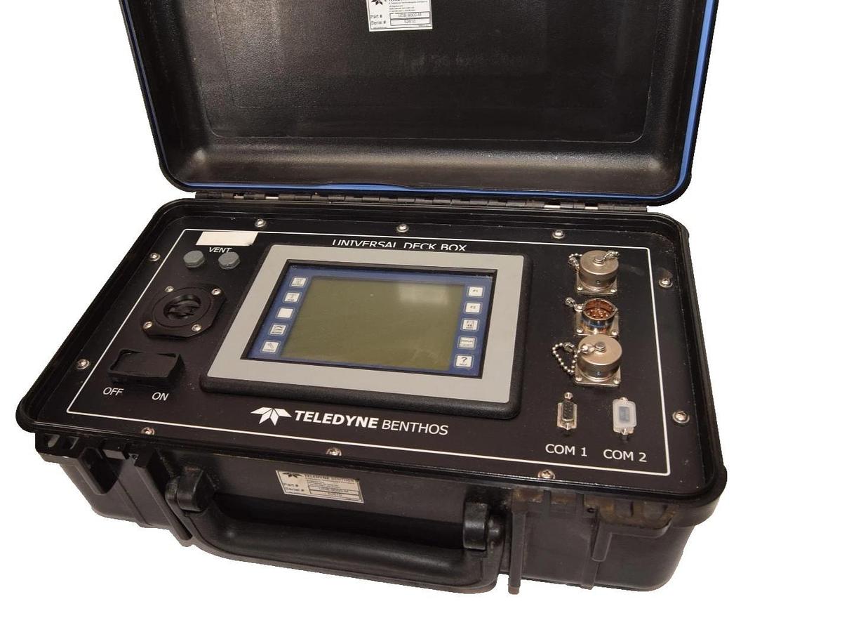 Used Teledyne Benthos Universal Deck Box UDB-9000-M UDB9000 UDB 9000 M Oceonographic