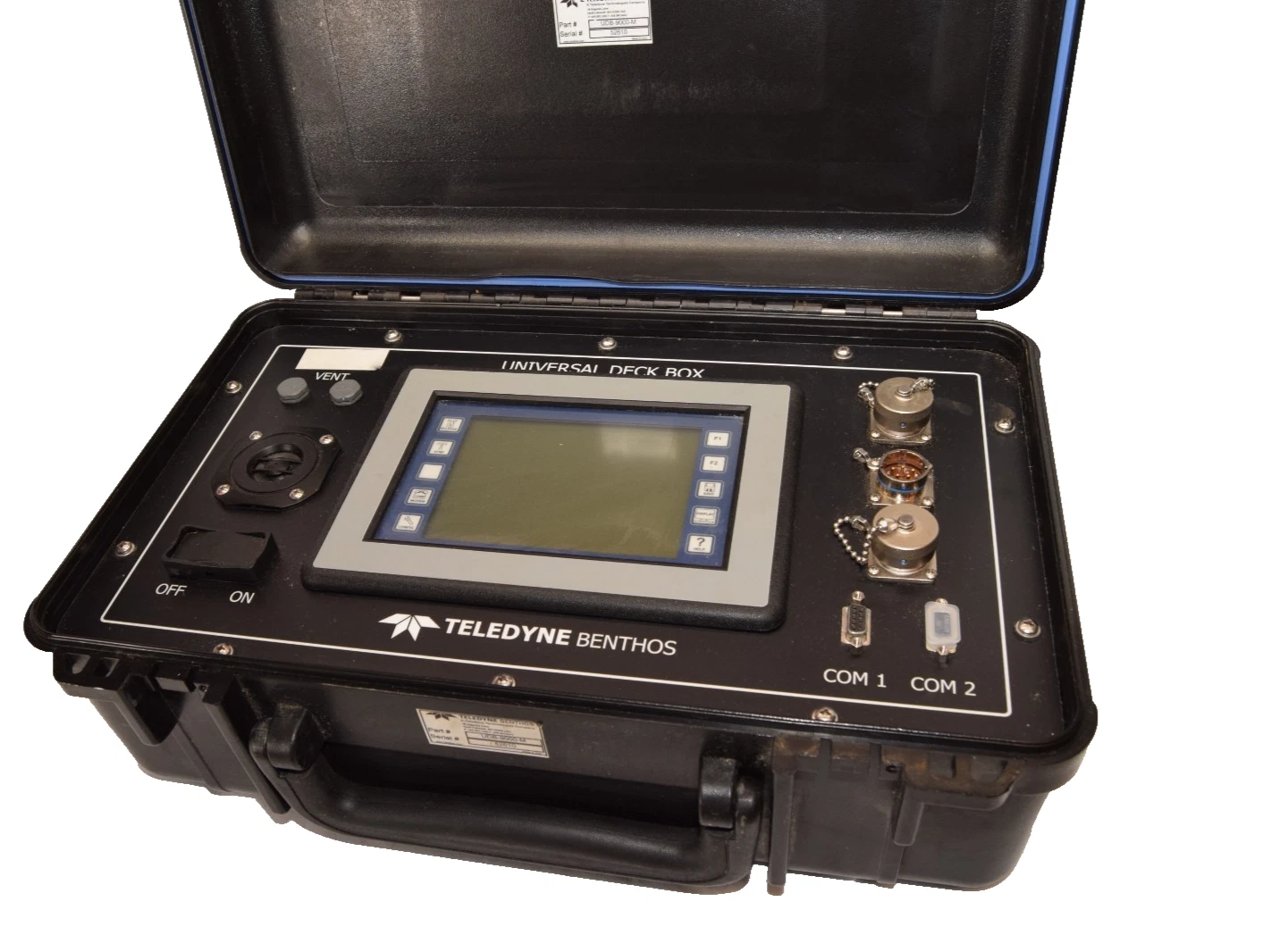 Used Teledyne Benthos Universal Deck Box UDB-9000-M UDB9000 UDB 9000 M Oceonographic