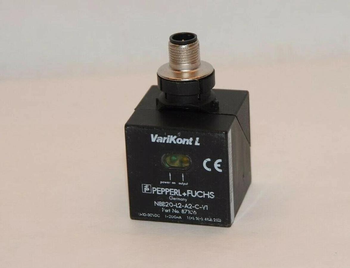 (NEW) PEPPERL + FUCHS NBB20-L2-A2-C-V1 Part No 87106 Prox Sensor *No Hardware*