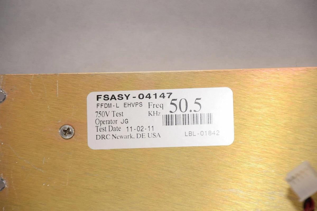 Used HOLOGIC INC. FSASY-04147 , FFDM-L EHVPS 750V 50.5KHz Power Supply