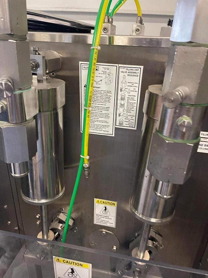 Used FilaMatic Heavy Duty Filling Machine DAB-32-2 upgraded: 4 piston pump DAB-32-4