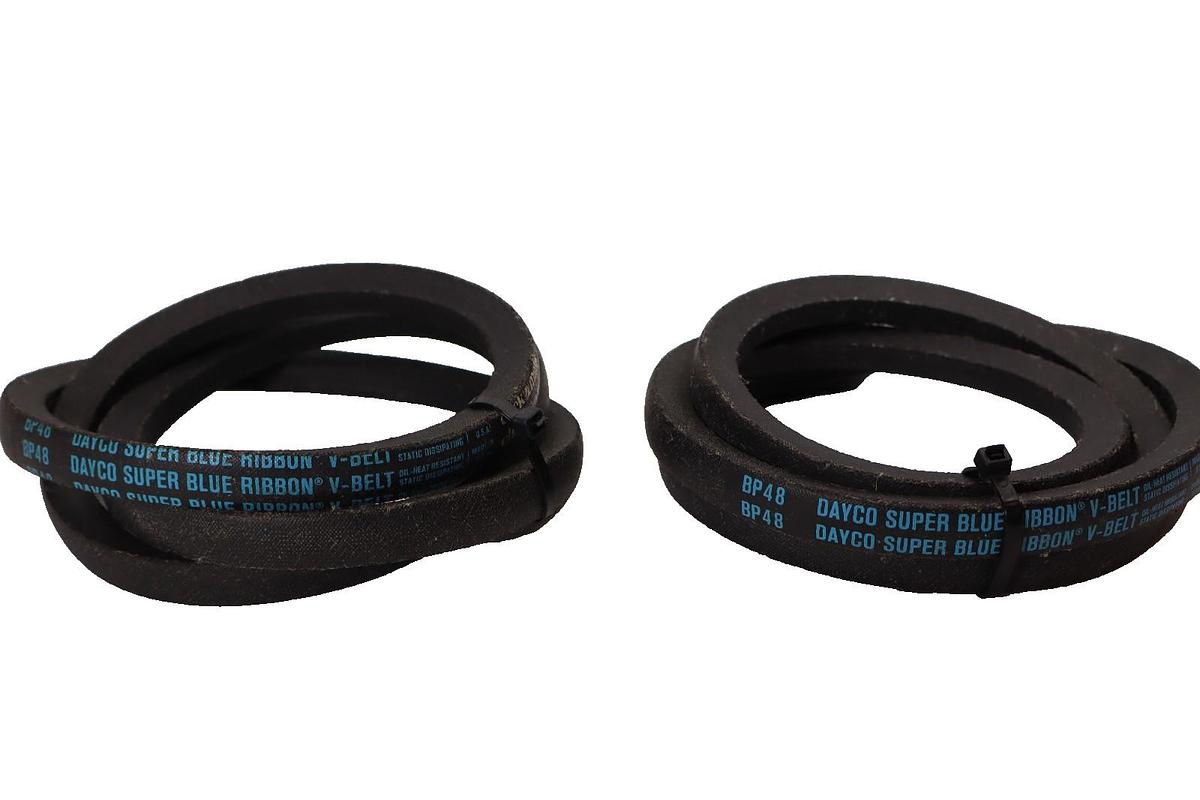 Dayco Belt BP48 Super Blue Ribbon V-Belt USA (New - Lot of 2)
