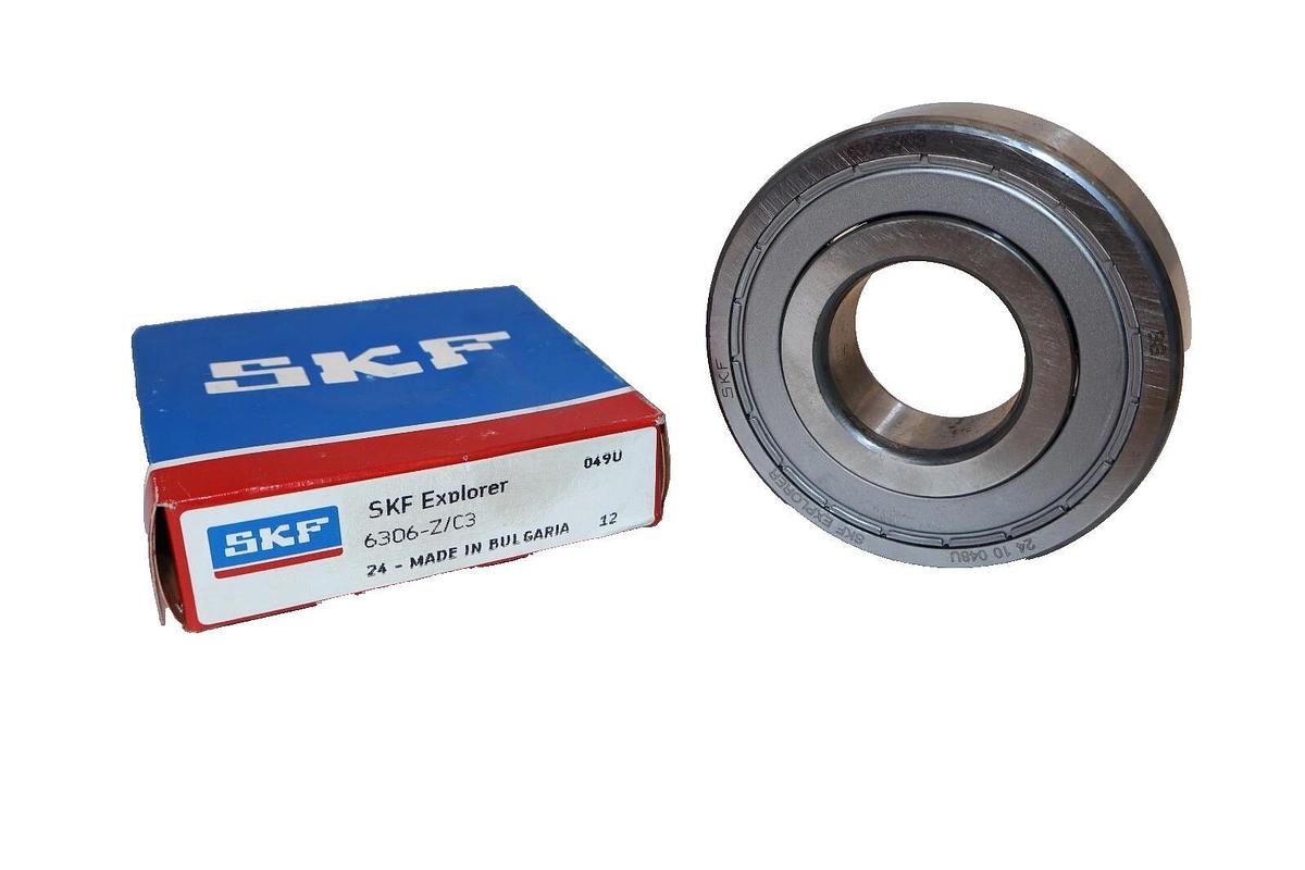 (NEW) SKF 6306-Z/C3 Deep Groove Ball Bearing