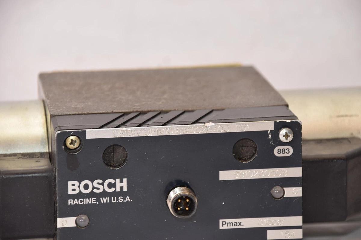 (NEW) BOSCH 081WV10P1V1018WC024/00 E51 , 9810230508 315 Bar  Solenoid Valve