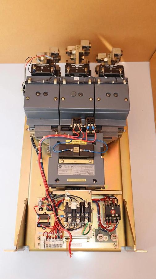 Allen Bradley Contactor Size Sz 8 509-JOD 509JOD B 3ph 3p 120v con. (take-out)
