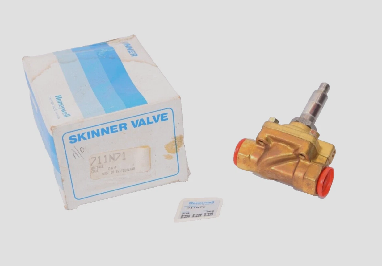 (NEW) HONEYWELL / SKINNER 711N71 9/16 Orifice Valve