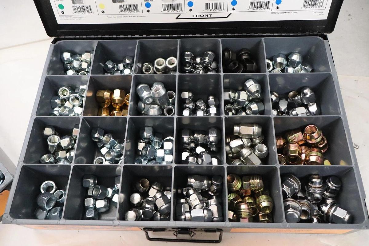 DORMAN Lug nut 110517-1 110517-2 Autograde Wheel Nuts Assortment (NEW 2 Drawer)