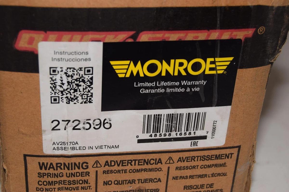 Monroe Suspension Strut and Coil Spring Assembly 272596 (New)