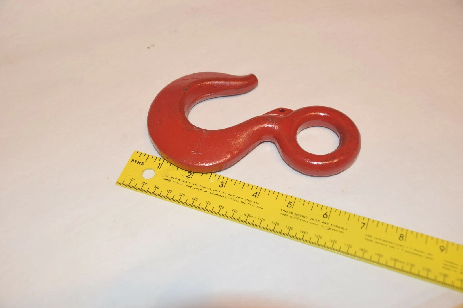 Used Crosby Laughlin 3 Ton Hook USA SWL3T hoist tow Lift Hook (NEW)
