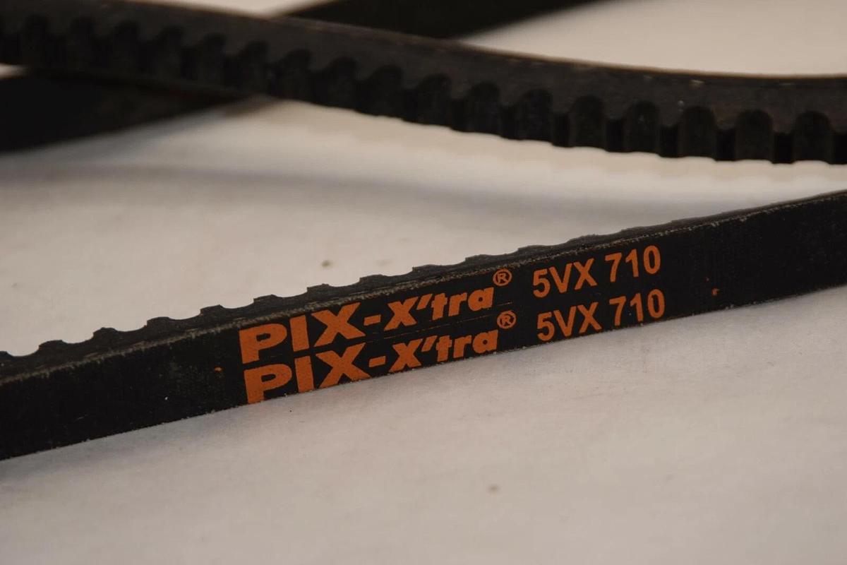 (NEW) PIX 5VX710 9751 INDIA 5/8" x 71" V-Section Cogged Belt