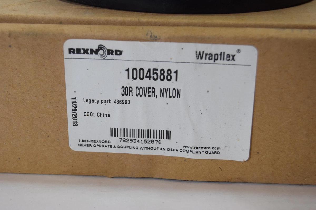 Rexnord Falk Wrapflex 30R Nylon Cover 10045881 436990 (New)
