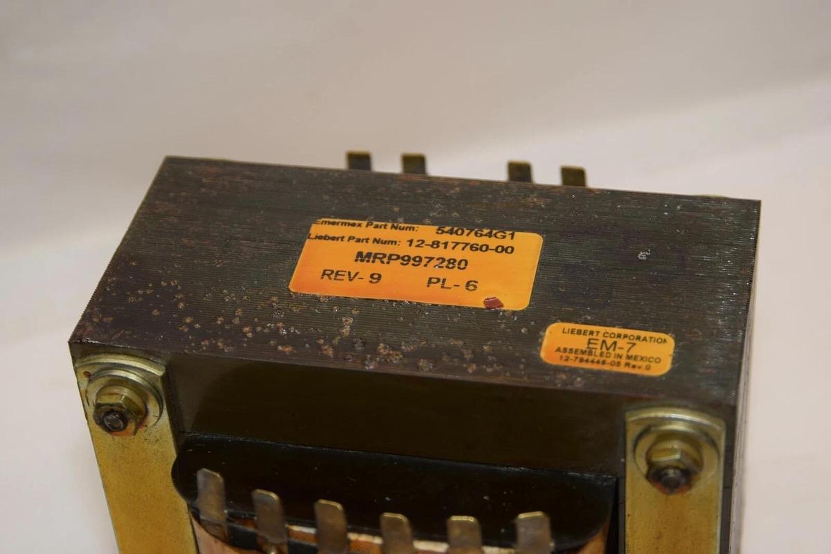 (NEW) EMERMEX / LIEBERT 540764G1 12-817760-00 MRP997280 EM-7 0-300V Transformer