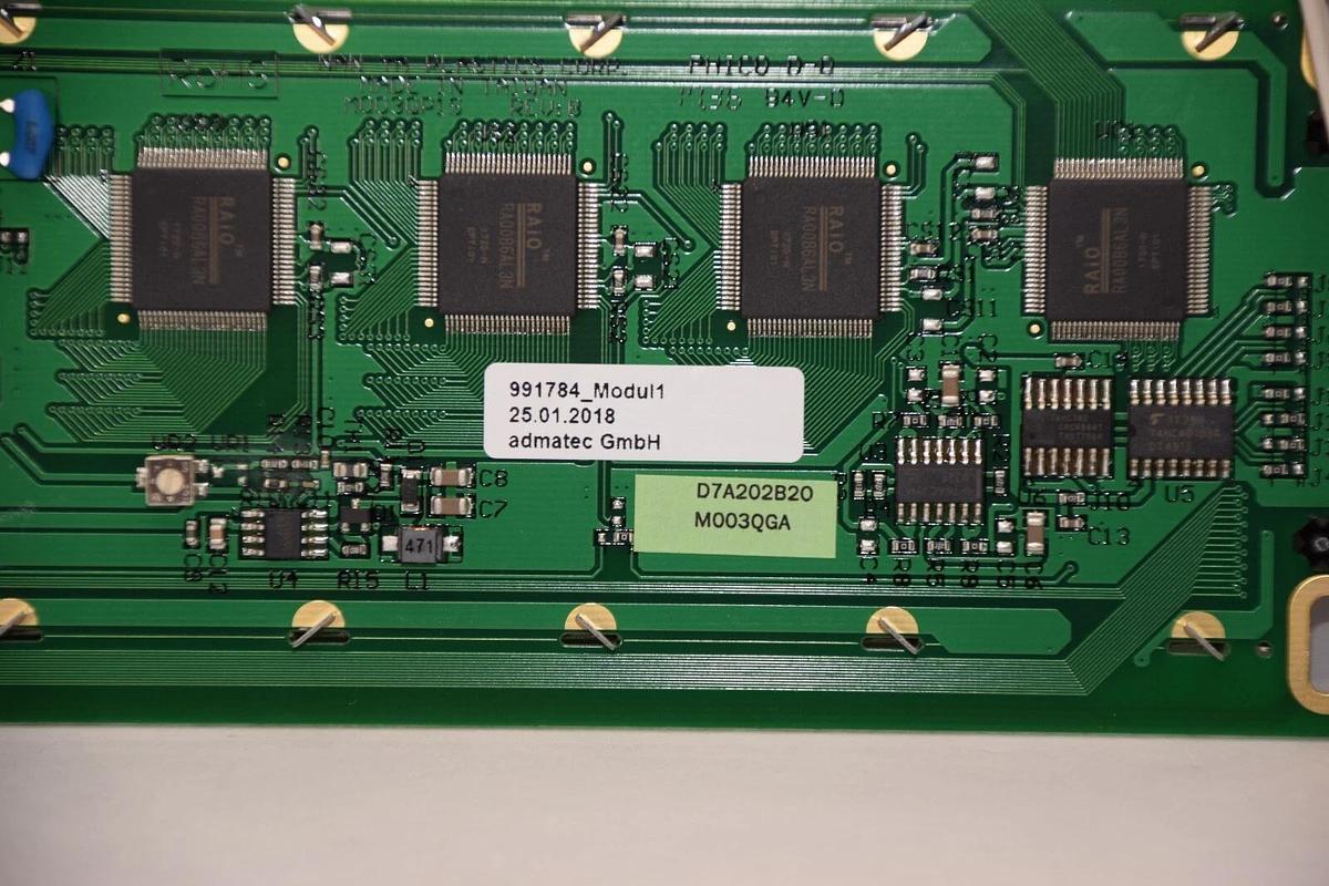 Used NAN YA PLASTICS CORP. M003QP1S Rev  B Screen Display