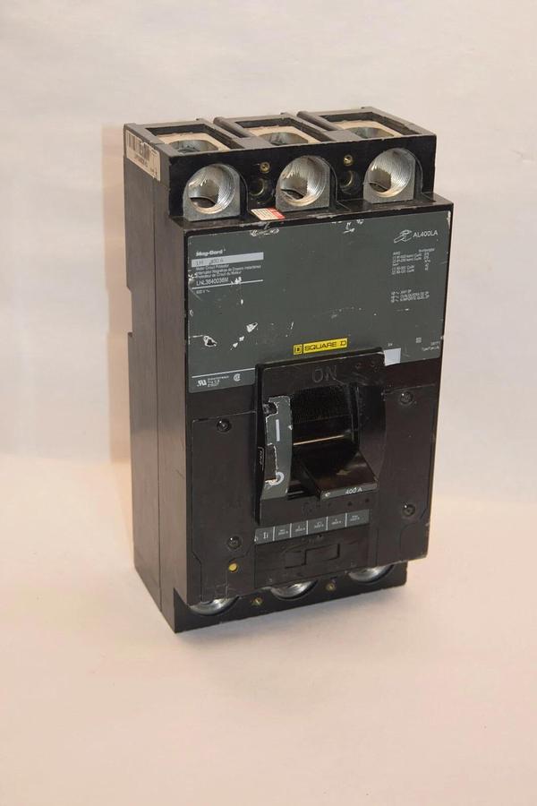Used SQUARE D LHL3640036M 400A 400 Amp 400 A 600V Circuit Breaker *Missing Lugs*