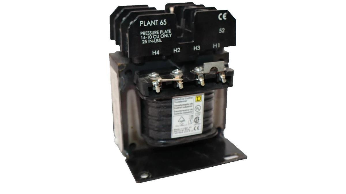 Used Square D Transformer with Fuse Holder 9070TF100D1M2