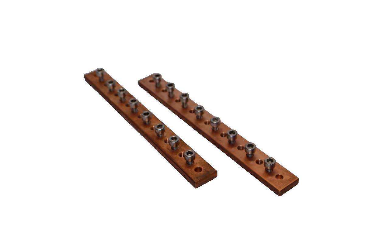 Used 7" x 3/4" Copper Bussbar (Lot of 2)