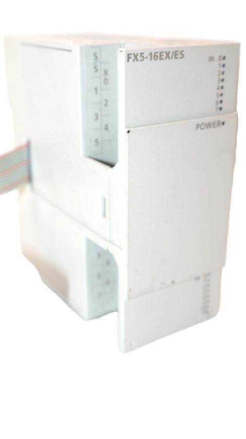 Used MITSUBISHI ELECTRIC FX5-16EX/ES , FX516EXES 24Vdc 4mA Programmable Controller